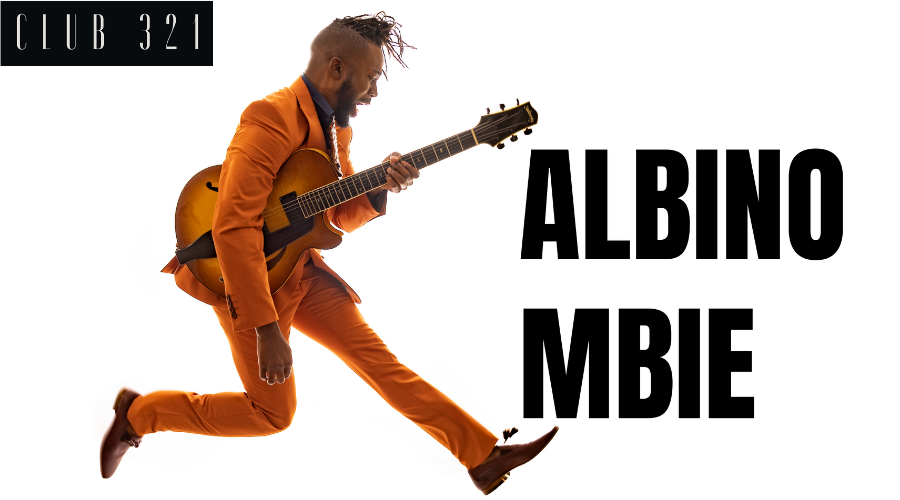 Albino Mbie, featured performer at Mechanics Hall's Club 321 on September 24