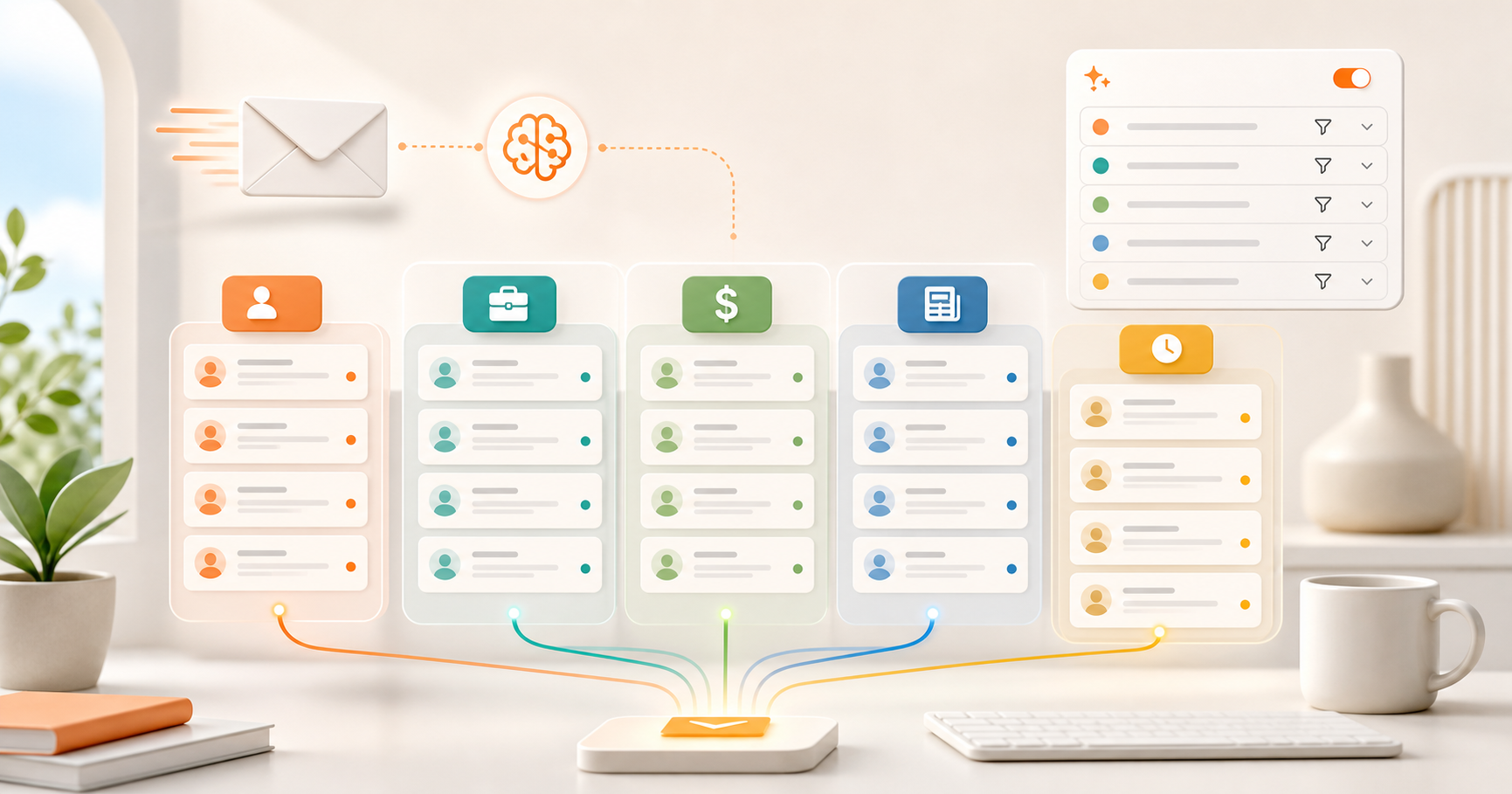 How to Automatically Categorize Emails With AI