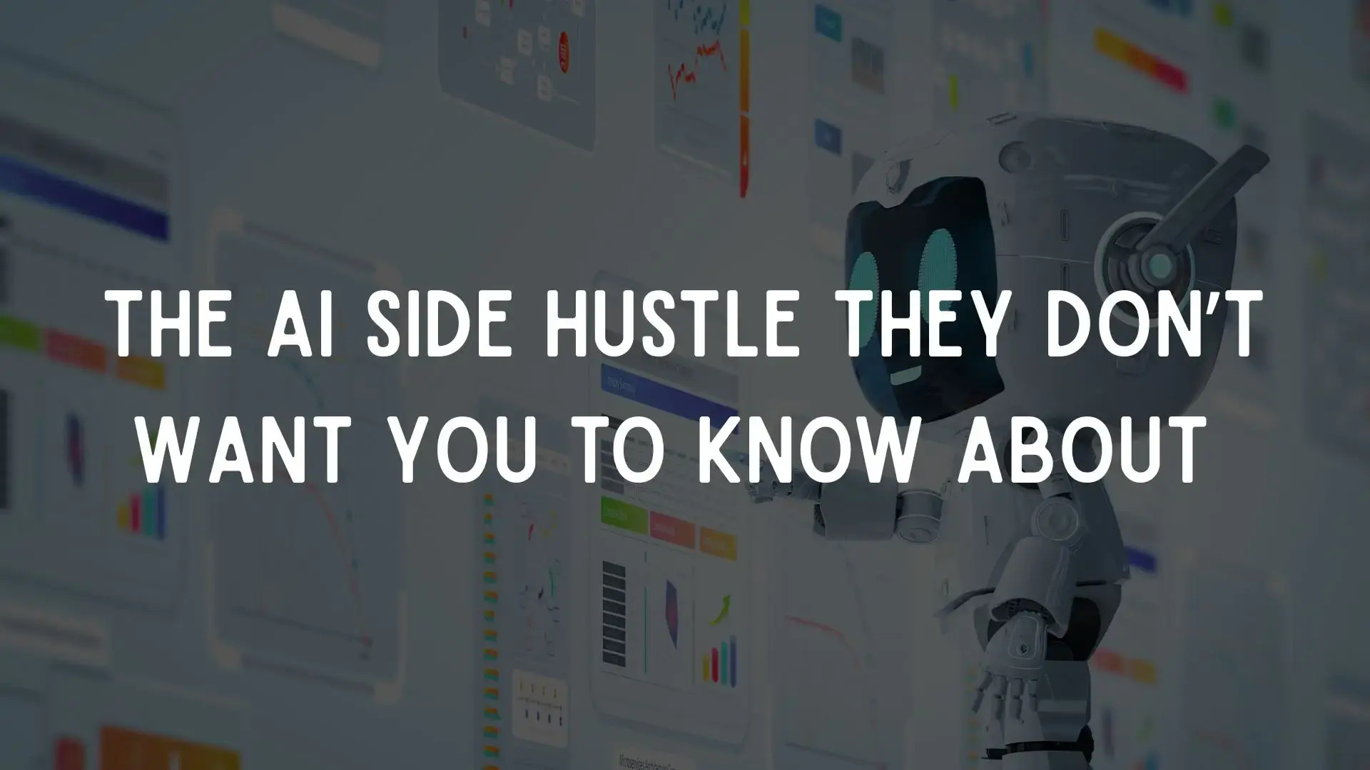 The AI Side Hustle They Don’t Want You to Know About