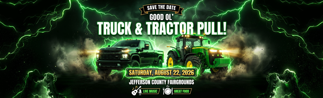 Truck and Tractor Pull on August 22