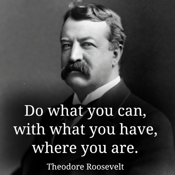 Theodore Roosevelt on Doing Your Part