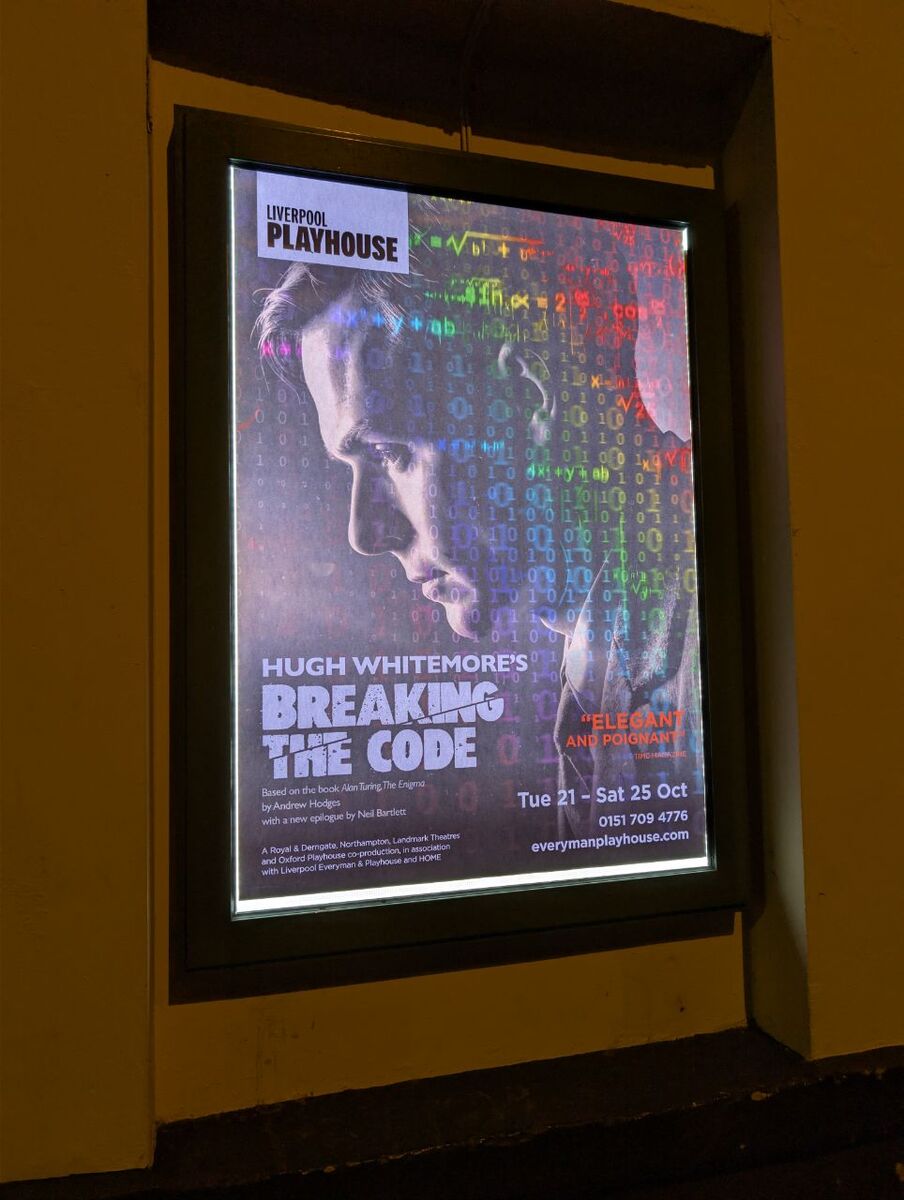 Northern Theatre News review of Breaking the Code | Northern Theatre News