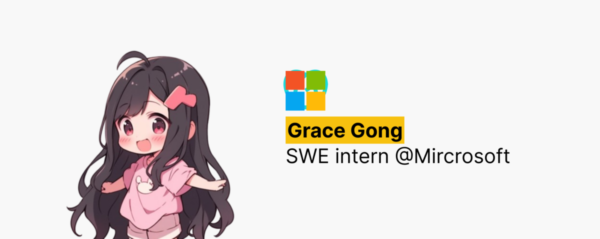 Grace Gong - SWE intern @ GoDaddy | Intern Ship