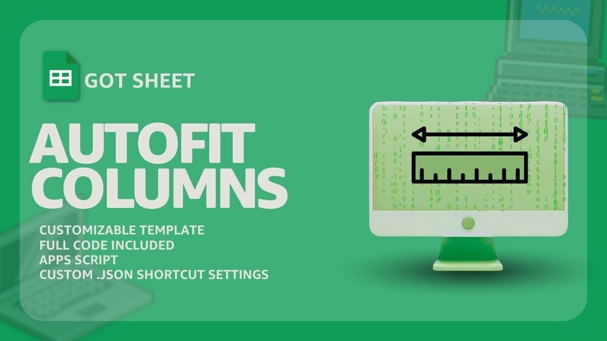 Autofit Columns Shortcut | Eamonn Cottrell