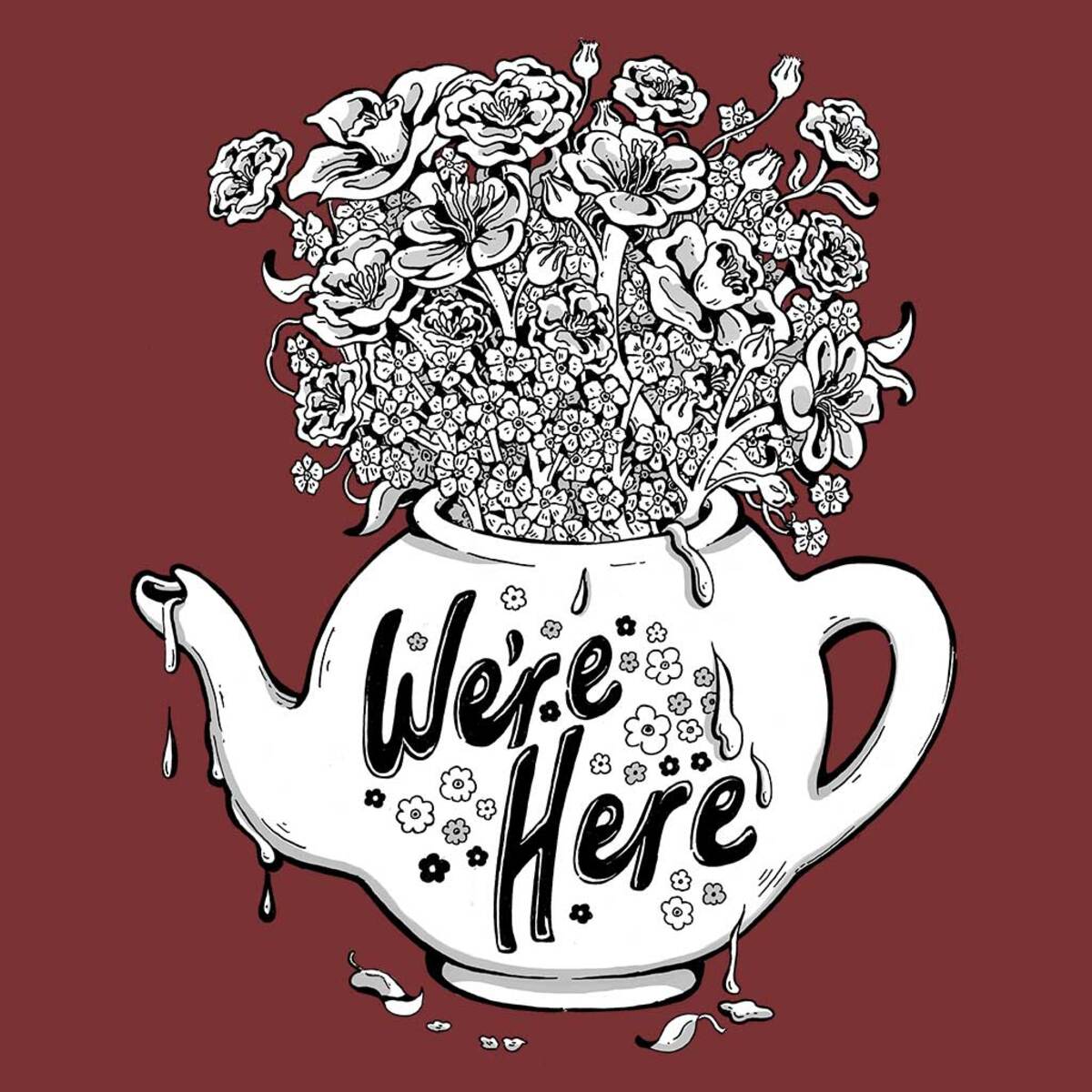We're Here-logo