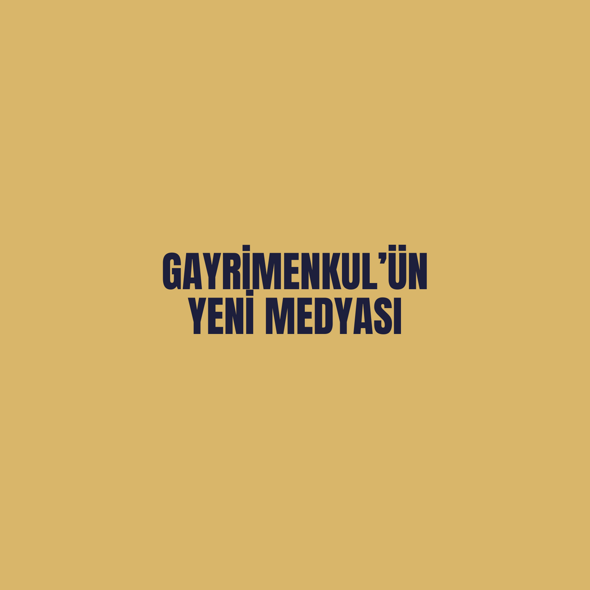 Gayrimenkulün Medyası